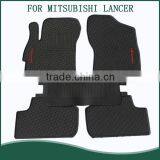 Top Quality Custom Branded Logo Car Floor Mats For MITSUBISHI LANCER EX