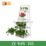 3 tier standing layer shape artificial flower pot display rack                        
                                                Quality Choice