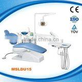 CE ISO Proved! Economic Integral 3- Programed Dental Chair With Latest Painless Treatment Scaler Units thumbnail-1