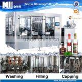 Automatic Alcohol / Vodka Filling Line / Bottling Equipment