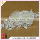 HC-0633-1 Hechun Sewing Patterns Pearl Chiffon Wedding Bridal Applique thumbnail-5