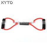 KYTO factory outlet digital chest expander fitness yoga 8 shape resistance band                        
                                                Quality Choice