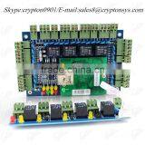 Smartphone App and Webserver 4 Doors Access Control Solutions