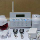 868mhz PSTN GSM alarm panel with wireless doorbell