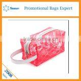 Small Cosmetic Bag Mirror Cosmetic Bag Material Pvc Transparent Cosmetic Bag thumbnail-3