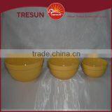 Solid Color Glazed Mixing Bowls for Home Use thumbnail-4
