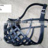 2016 Luxury Handmade Braided Genuine Leather Dog Muzzle thumbnail-6