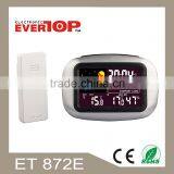 2016 CHEAP NICE COLORFUL WEATHER STATION CLOCK ET872E