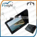 C744 UAV Aerial Photography 7inch 5.8GHz FPV Monitor With Dual Receiver and Foldable Sunshade