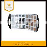 New Style Stone Display Box, Quartz Stone Sample Display Case With Logo Printed
