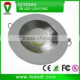 light weight slim 10w silver led downlight full white from sitatome