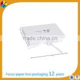 White Customized Hair Extension Packaging Box thumbnail-1