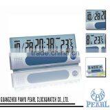 Pearl Digital Table Clock PM717 With Weather Station and Theromometer