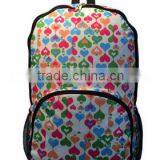 210D Ripstop With Pvc Back Polyester Backpack Foldable thumbnail-1