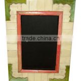 Newest design wood photo frame | bright color wooden photo frame