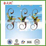 Fusing Glass Hanging Hummingbird Hook thumbnail-1