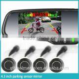 Reverse Parking Sensor Rear View Mirror Germid With Back Camera Display Monitor thumbnail-2
