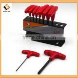 10Pcs SAE T Handle Hex Key Wrench Set