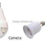 Factory Price Wireless Smart Fisheye 360 Degree Wifi Hidden Light Bulb Camera thumbnail-3