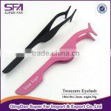 Wholesale Stainless Steel False Eyelash Smart Tweezer Private Label thumbnail-4