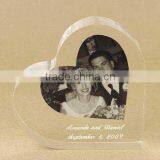 Acrylic Heart Shape Photo Frame thumbnail-1