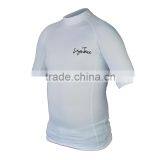 White Short Sleeve Rash Guard Amazon thumbnail-2