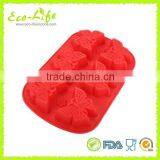 Butterflies Silicone Ice Cube Tray, Jelly Ice Maker, Ice Cream Mold Silicone Cookie Mold, Soap Mold thumbnail-4