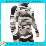 Mens Camo Sublimation T-shirt Wholesale Custom Muscle Shirt thumbnail-1
