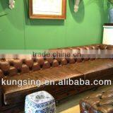 Antique French Style Sofa Chesterfield Sofa Set Furniture Design