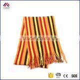Stripe Knit Scarf With Tassels For Men thumbnail-1