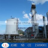 liquid air separation plant for nitrogen and oxygen
