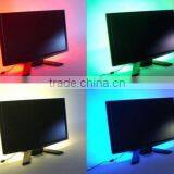 Custom-lengths Usb Led Strip Multi-colour RGB LED Strip Light LED TV Background Lighting Kit With USB Cable