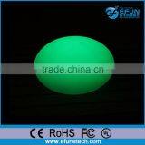 Plastic Decorating Rgb Color Ball Light, Swimming Pool Floating Waterproof Led Light Ball