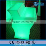 New Design Illuminated Led Light up Counter Furniture,party/nightclub Led Counter Table