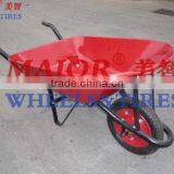 78L Steel Tray Single Wheel Wheelbarrow WB7400 thumbnail-1