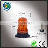 LED Strobe Warning Light DC10-110V Amber LED Beacon Flashing Light thumbnail-3