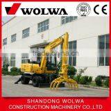 Low Price 7.8ton Mini Wheel Hydraulic Sugarcane Loader thumbnail-1
