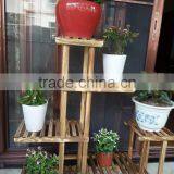Artificial Wooden Flower Display Pot Rack for Indoor or Outdoor thumbnail-5
