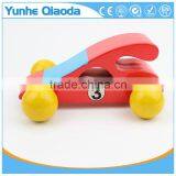 Red Color Classic Race Car Toy for Kids,Education City Games Wooden Car Model Toy thumbnail-3