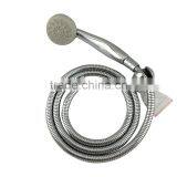 CE/ACS Certificate Plastic Type Bathroom Handheld Shower Head With Stainless Steel Hose thumbnail-1