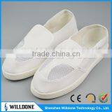 Hot Sale Leather Double Hole Shoes Esd Cleanroom Shoes