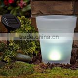2015 the newest LED flower pot LED pot flower pot plastic flower pot garden planter