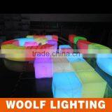 NEW Design LED Curved Benches LED Bar Chair Modern Bar Furniture thumbnail-2