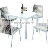 Outdoor Table With Chairs, Rattan Table With Chairs thumbnail-4