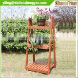 Folded Flower Stand , Wooden Plants Stand thumbnail-2