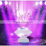 Hot Sale UFO Aurora Music Night Light Projector, Atmosphere Diamond Color Star Rotating Night Light Projector thumbnail-2