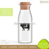 Custom Heat Resistant Clear 250ml Milk Bottle thumbnail-1