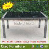 Dining Rattan Table and Chair Used Dining Room Furniture for Sale thumbnail-2
