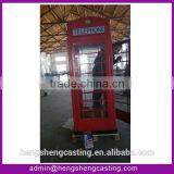 Freestanding Metal Public Antique Telephone Booth for Sale thumbnail-1