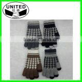 2015 China Manufacture Cotton Knitted Winter Gloves thumbnail-1